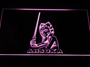Star Wars Ahsoka Tano LED Neon Sign
