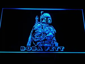 Star Wars Boba Fett LED Neon Sign