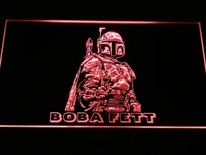 Star Wars Boba Fett LED Neon Sign