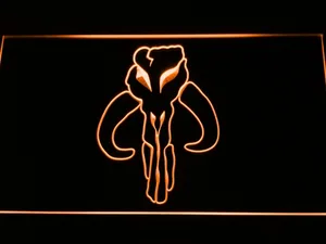 Star Wars Bounty Hunter LED Neon Sign