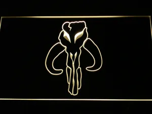 Star Wars Bounty Hunter LED Neon Sign