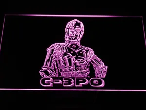 Star Wars C-3PO LED Neon Sign