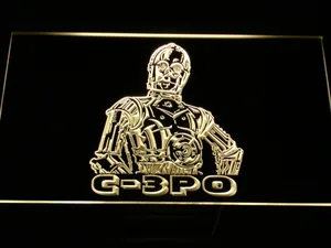 Star Wars C-3PO LED Neon Sign