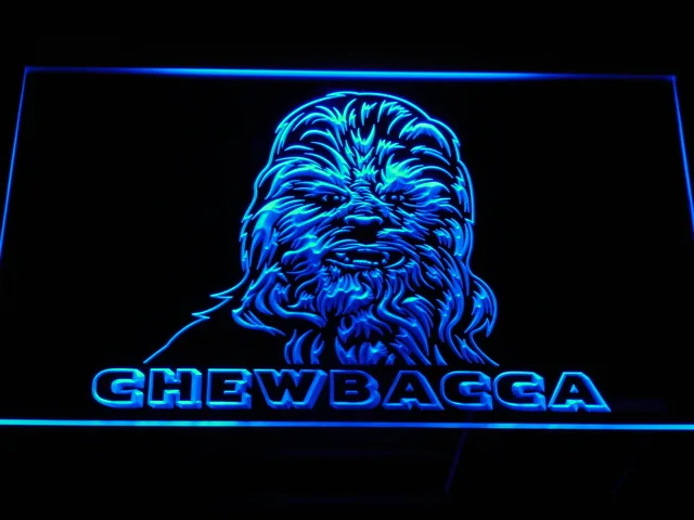 Star Wars Chewbacca LED Neon Sign