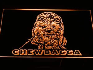 Star Wars Chewbacca LED Neon Sign