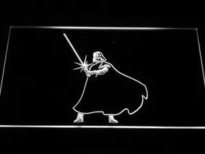 Star Wars Darth Vader Light Saber LED Neon Sign