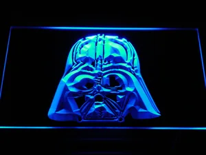 Star Wars Darth Vader Mask LED Neon Sign