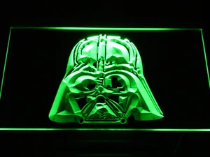 Star Wars Darth Vader Mask LED Neon Sign