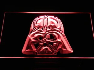 Star Wars Darth Vader Mask LED Neon Sign