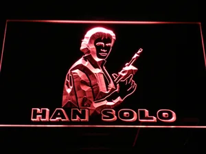 Star Wars Han Solo LED Neon Sign