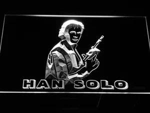 Star Wars Han Solo LED Neon Sign
