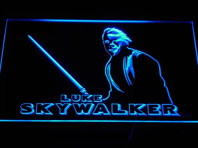 Star Wars Luke Skywalker LED Neon Sign