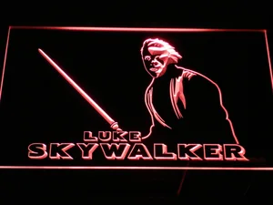 Star Wars Luke Skywalker LED Neon Sign
