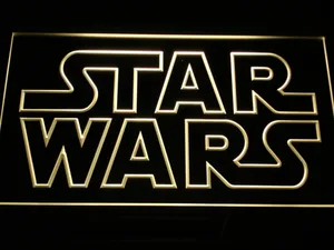 Star Wars Outline LED Neon Sign