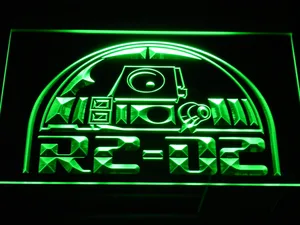 Star Wars R2-D2 Head LED Neon Sign