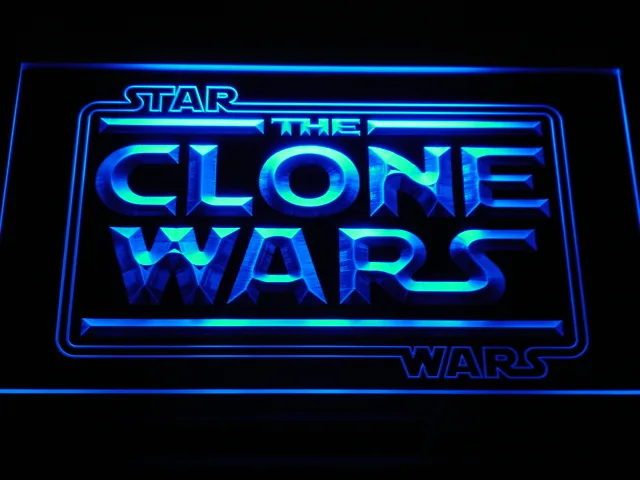 Star Wars The Clone Wars LED Neon Sign
