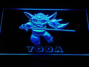 Star Wars Yoda LED Neon Sign