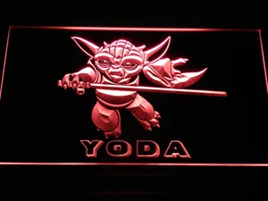 Star Wars Yoda LED Neon Sign