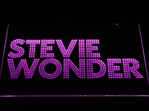 Stevie Wonder LED Neon Sign