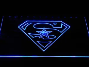 Super Dallas Cowboys LED Neon Sign