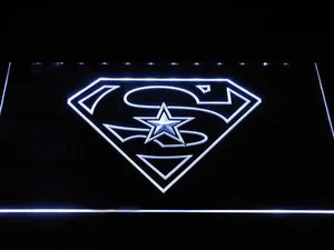 Super Dallas Cowboys LED Neon Sign