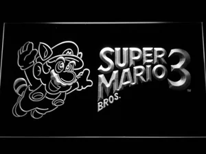 Super Mario Bros. 3 LED Neon Sign