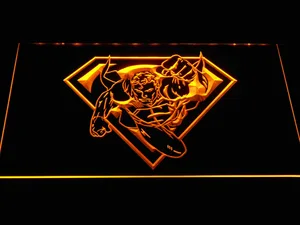Superman Flying LED Neon Sign