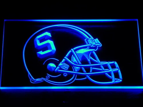 Syracuse Orange Helmet LED Neon Sign