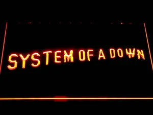 System Of A Down Toxicity LED Neon Sign