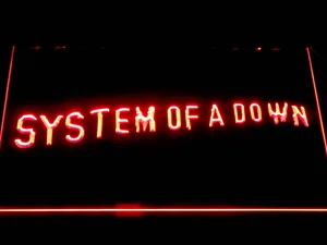 System Of A Down Toxicity LED Neon Sign