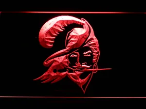 Tampa Bay Buccaneers 1976-1996 LED Neon Sign - Legacy Edition