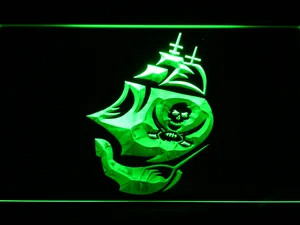 Tampa Bay Buccaneers 1997-2013 Ship LED Neon Sign - Legacy Edition
