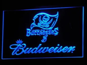Tampa Bay Buccaneers Budweiser LED Neon Sign