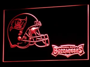 Tampa Bay Buccaneers Helmet LED Neon Sign