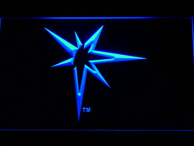 Tampa Bay Rays 2 LED Neon Sign