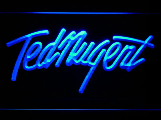 Ted Nugent LED Neon Sign