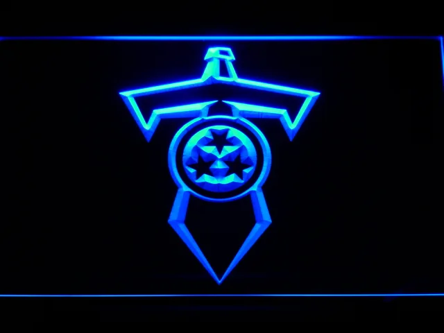 Tennessee Titans 3 LED Neon Sign