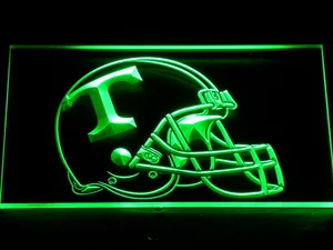 Tennessee Volunteers Helmet LED Neon Sign