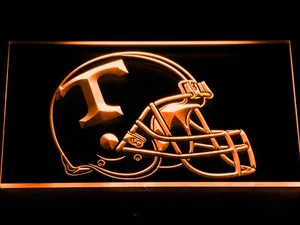 Tennessee Volunteers Helmet LED Neon Sign