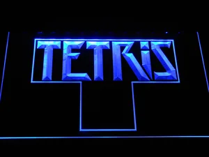Tetris LED Neon Sign