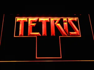 Tetris LED Neon Sign