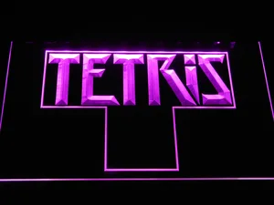 Tetris LED Neon Sign