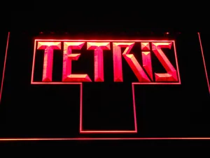 Tetris LED Neon Sign