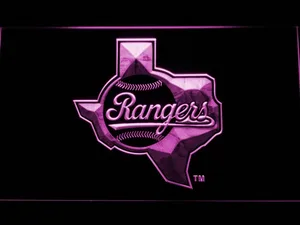 Texas Rangers 1984-1993 LED Neon Sign - Legacy Edition