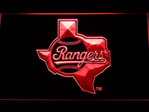 Texas Rangers 1984-1993 LED Neon Sign - Legacy Edition