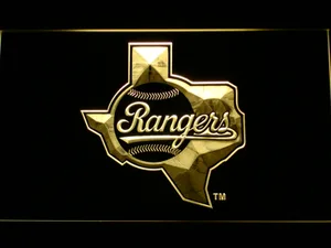 Texas Rangers 1984-1993 LED Neon Sign - Legacy Edition
