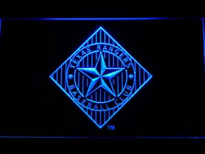 Texas Rangers 1994-2002 LED Neon Sign - Legacy Edition
