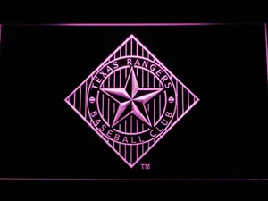 Texas Rangers 1994-2002 LED Neon Sign - Legacy Edition