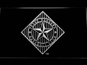 Texas Rangers 1994-2002 LED Neon Sign - Legacy Edition