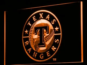 Texas Rangers LED Neon Sign